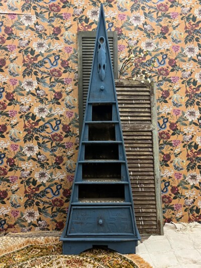 Bohemian Aubusson Blue Piramide Kastje