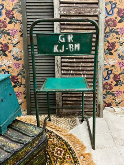 Boho Hindu India Groen Stoeltje