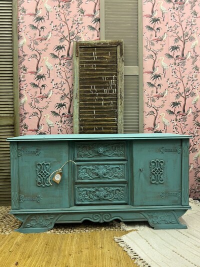 Bohemian Ibiza Flower Dressoir