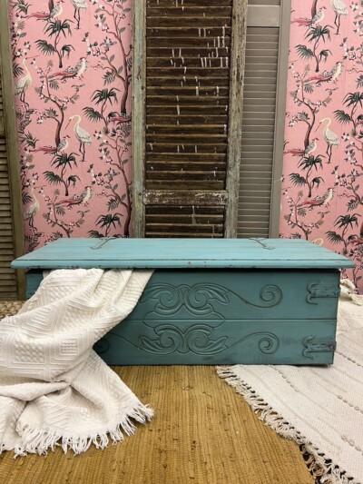Bohemian Ibiza Dekenkist Blauw